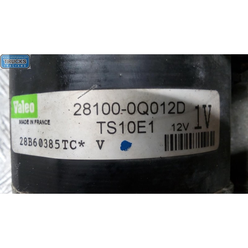 TOYOTA STARTER MOTOR TOYOTA Aygo 2005>2012 used