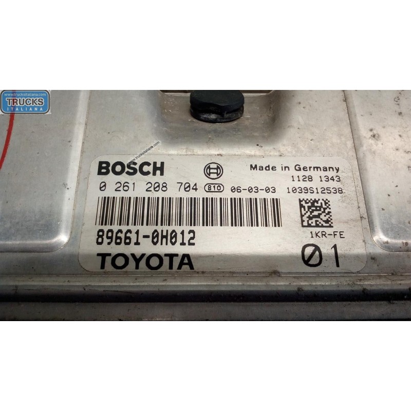 TOYOTA ENGINE UNIT TOYOTA Aygo 2005>2012 used