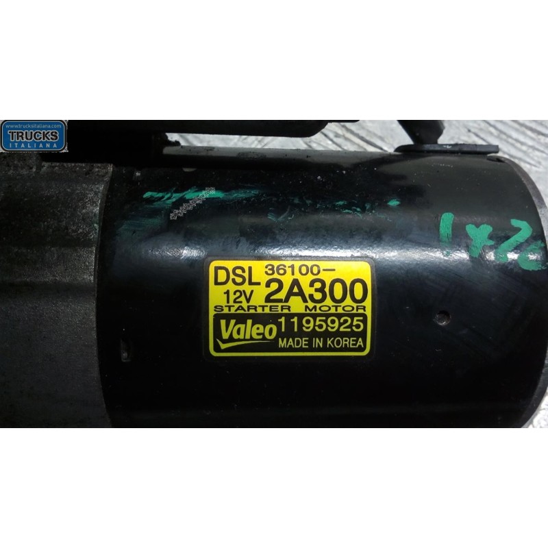 HYUNDAI STARTER MOTOR HYUNDAI ix20 2010> used