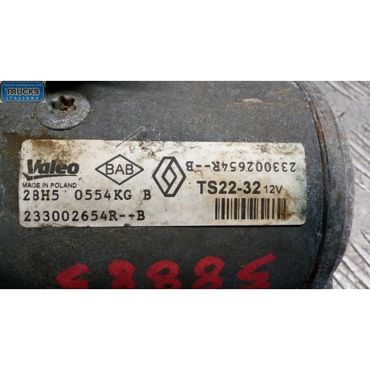 STARTER MOTOR RENAULT van Master 2014>2019 used