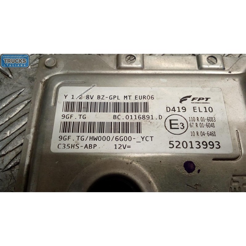 LANCIA ENGINE UNIT LANCIA Ypsilon 2011>2015 used