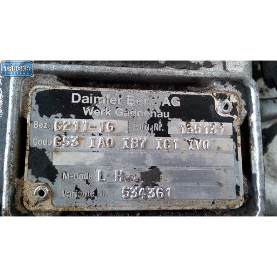 CAMBIO MERCEDES-BENZ truck Actros 1997>2003 usato