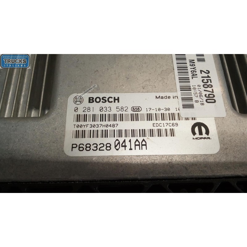 JEEP ENGINE UNIT JEEP Compass 2017> used