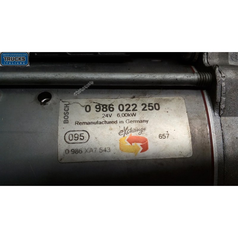 SCANIA STARTER MOTOR SCANIA Serie R 2005> used