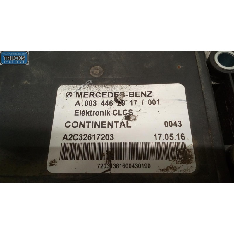 MERCEDES-BENZ truck VARIOUS CONTROL UNITS D  MERCEDES-BENZ truck Atego euro 6 2014> used