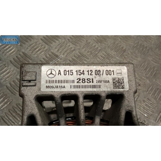 ALTERNATOR MERCEDES-BENZ truck Atego euro 6 2014> used
