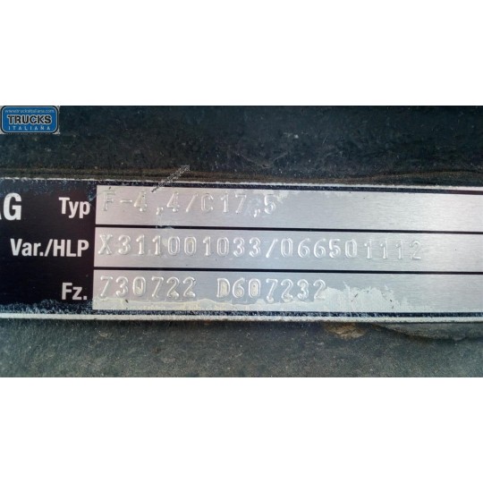 ASSALE ANTERIORE MERCEDES-BENZ truck Atego euro 6 2014> usato