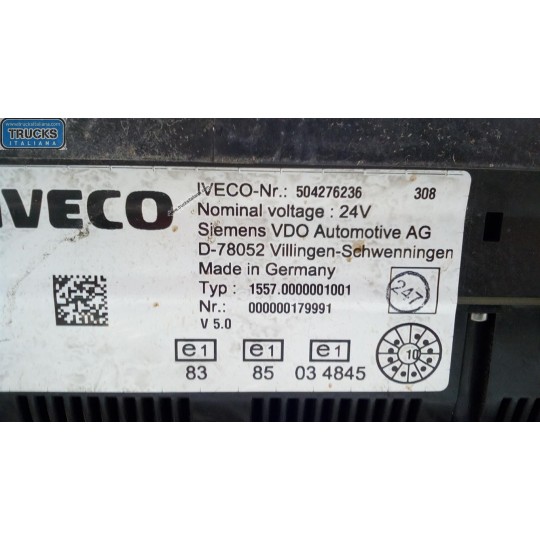 QUADRO STRUMENTI IVECO Stralis 2007>2013 usato