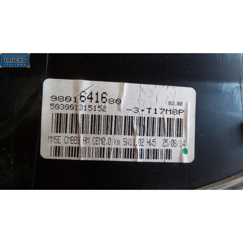 CITROEN INSTRUMENT PANEL CITROEN Berlingo 2012>2015 used