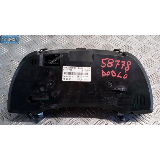 QUADRO STRUMENTI FIAT Doblo' 2009>2014 usato
