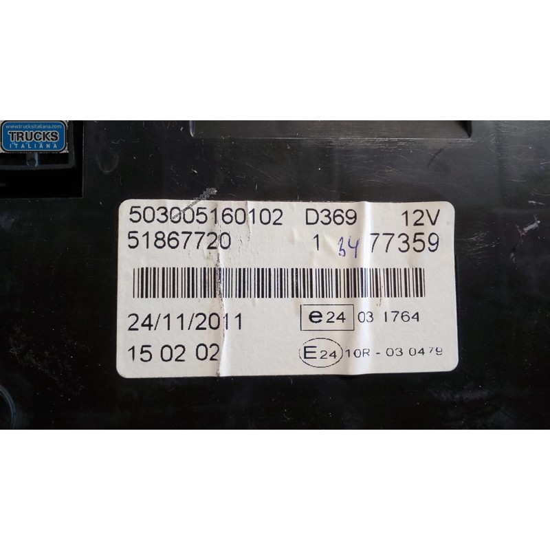 FIAT INSTRUMENT PANEL FIAT Doblo' 2009>2014 used