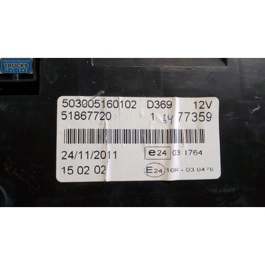 QUADRO STRUMENTI FIAT Doblo' 2009>2014 usato
