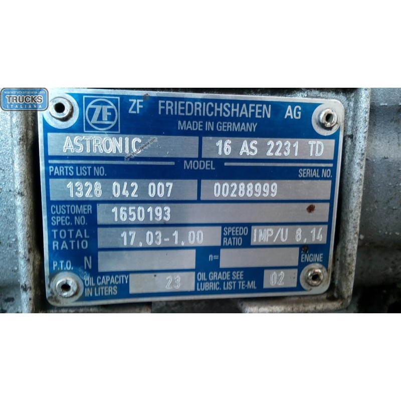 DAF GEARBOXES  DAF XF95 used