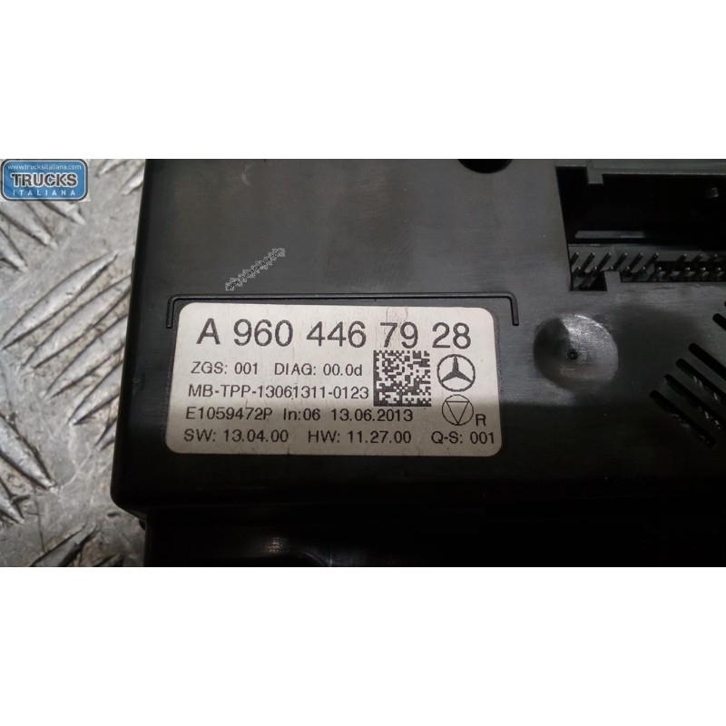 MERCEDES-BENZ truck AC CONTROL UNIT MERCEDES-BENZ truck Actros euro 6 2014>2021 used