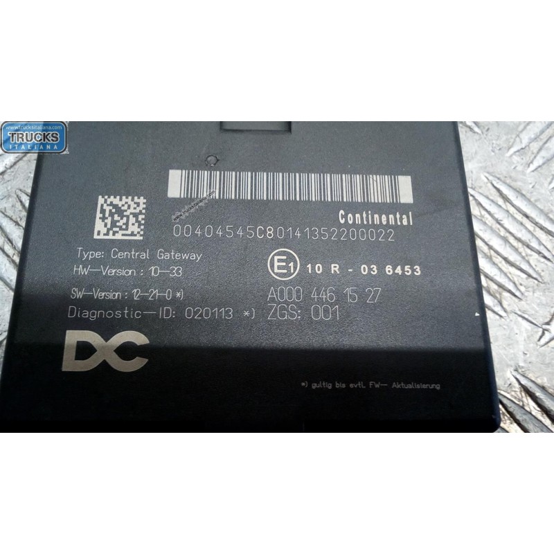 MERCEDES-BENZ truck CENTRALINE VARIE B MERCEDES-BENZ truck Actros euro 6 2014>2021 usato