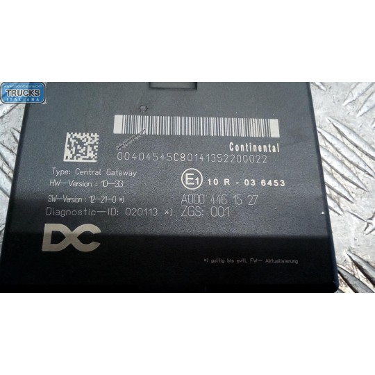 VARIOUS CONTROL UNITS B  MERCEDES-BENZ truck Actros euro 6 2014>2021 used