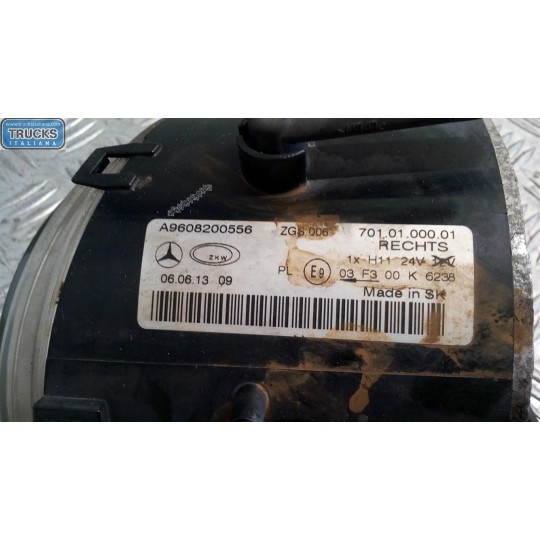 RIGHT FOG LIGHT LAMP MERCEDES-BENZ truck Actros euro 6 2014>2021 used