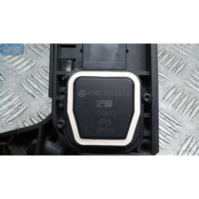 MERCEDES-BENZ truck ELETRONIC THROTTLE PEDAL  MERCEDES-BENZ truck Actros euro 6 2014>2021 used