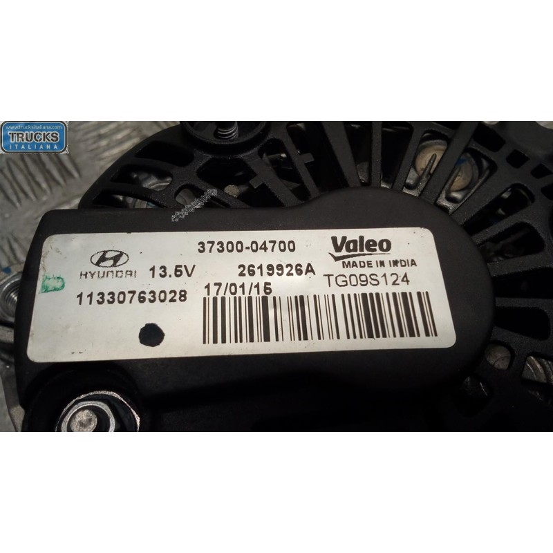 HYUNDAI ALTERNATORE HYUNDAI i10 2013>2016 usato