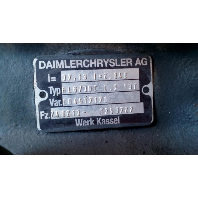 MERCEDES-BENZ truck ASSALE POSTERIORE MERCEDES-BENZ truck Actros euro 5 2008>2013 usato