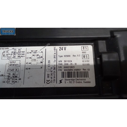 TACHIGRAFO MERCEDES-BENZ truck Actros euro 5 2008>2013 usato