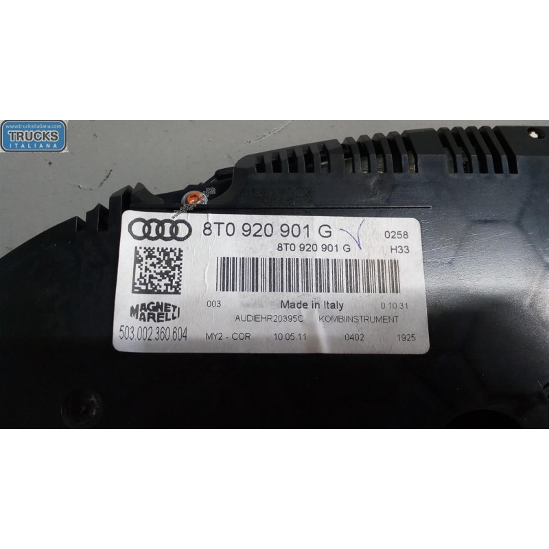 AUDI QUADRO STRUMENTI AUDI A5 Sportback 2009>2011 usato