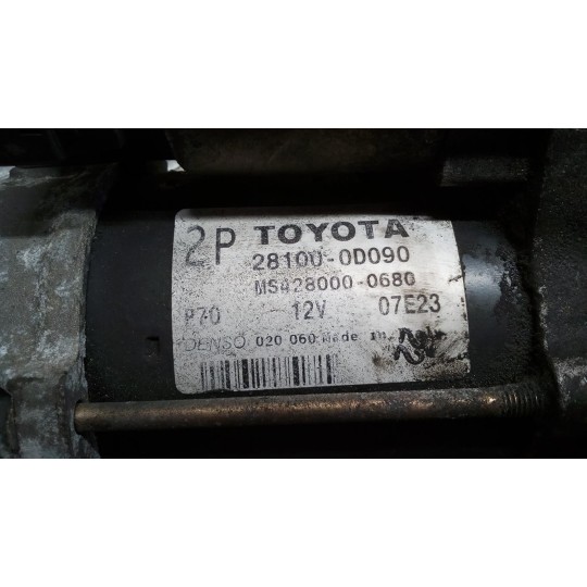 STARTER MOTOR TOYOTA Avensis 2003>2006 used