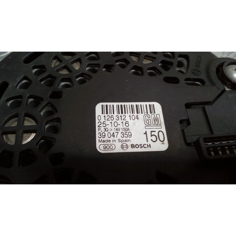 OPEL ALTERNATOR OPEL Corsa E 2014>2019 used