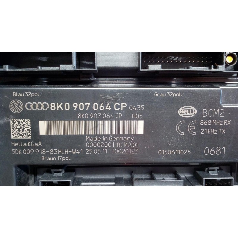 AUDI VARIOUS CONTROL UNITS B  AUDI A5 Sportback 2009>2011 used