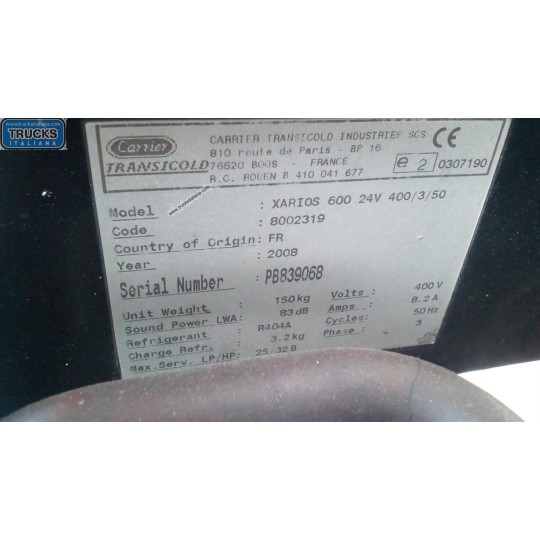 GRUPPO FRIGO . . used