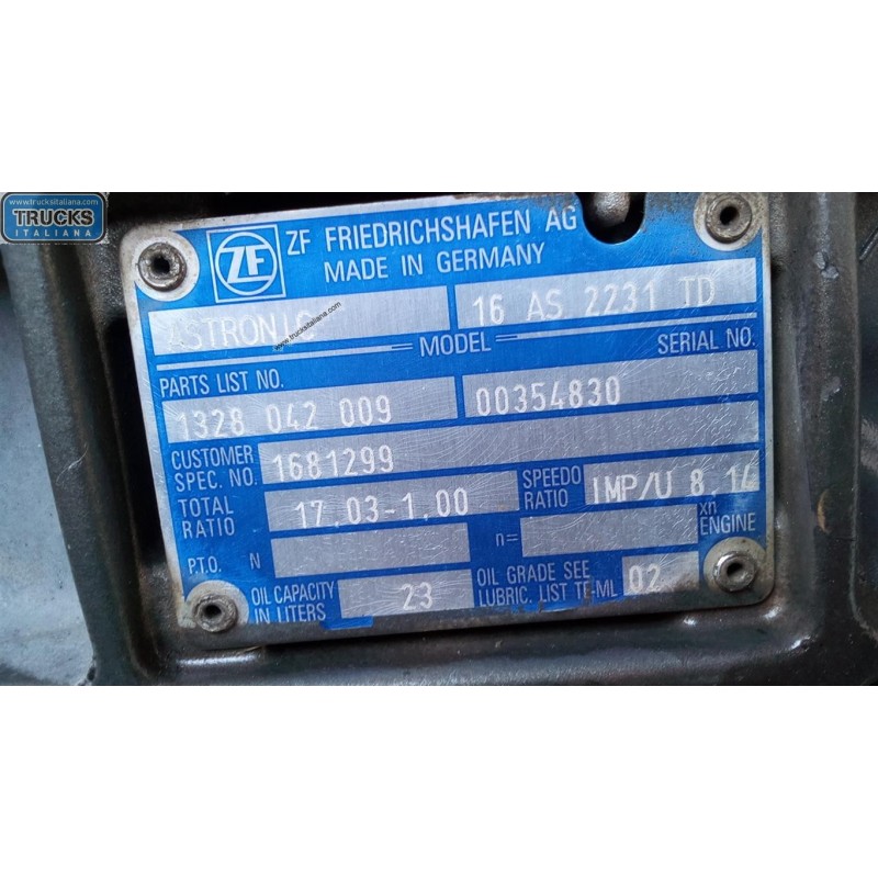 DAF CAMBIO DAF XF95 usato