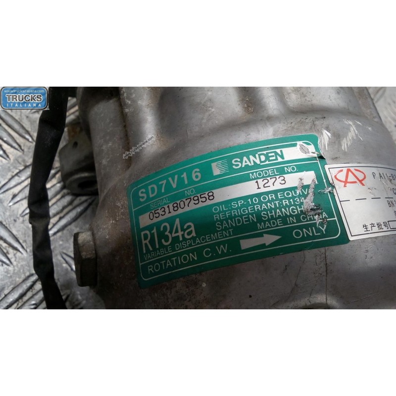 DR MOTOR AIR CONDITIONER COMPRESSOR DR Dr5 2007> used