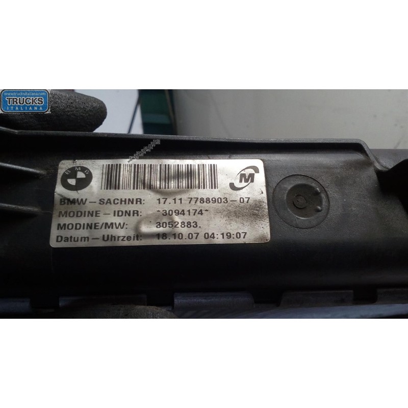 BMW WATER HEAT RADIATOR  BMW Serie 1 (E81)2007> used