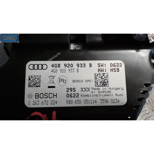 QUADRO STRUMENTI AUDI A6 2014>2016 (C7) usato