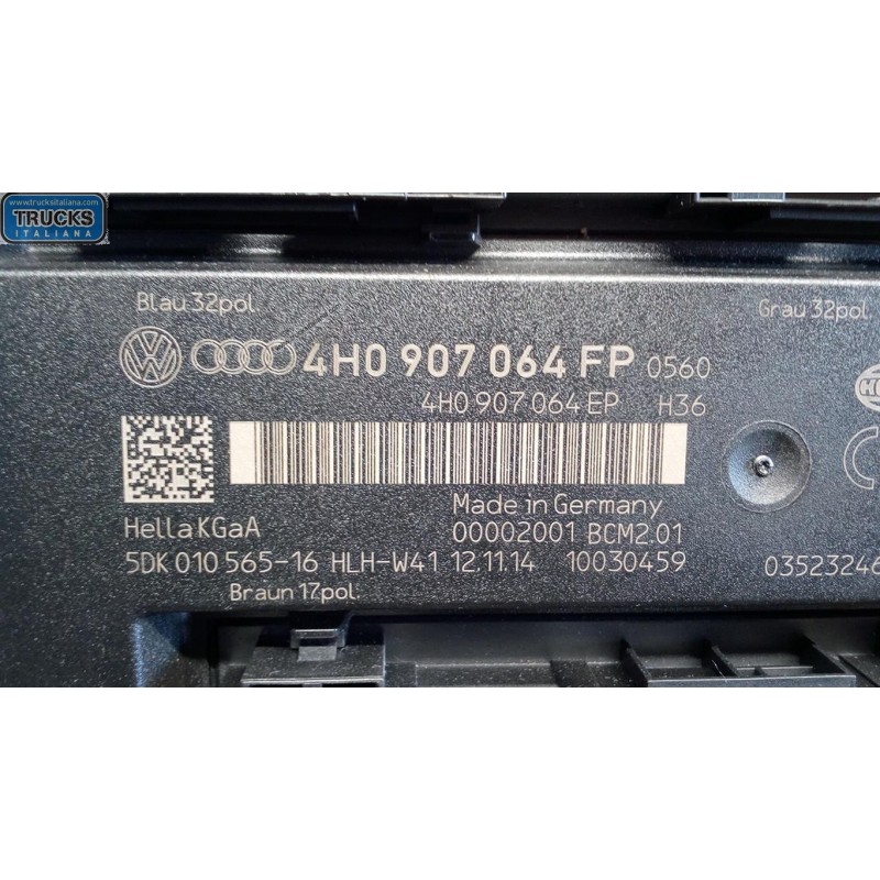 AUDI ENGINE UNIT AUDI A6 2014>2016 (C7) used