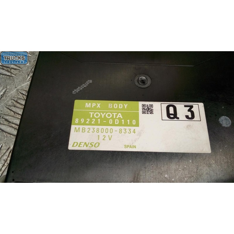 TOYOTA ENGINE UNIT TOYOTA Yaris 2011>2014 used