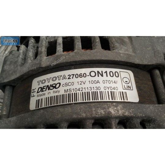ALTERNATOR TOYOTA Yaris 2011>2014 used