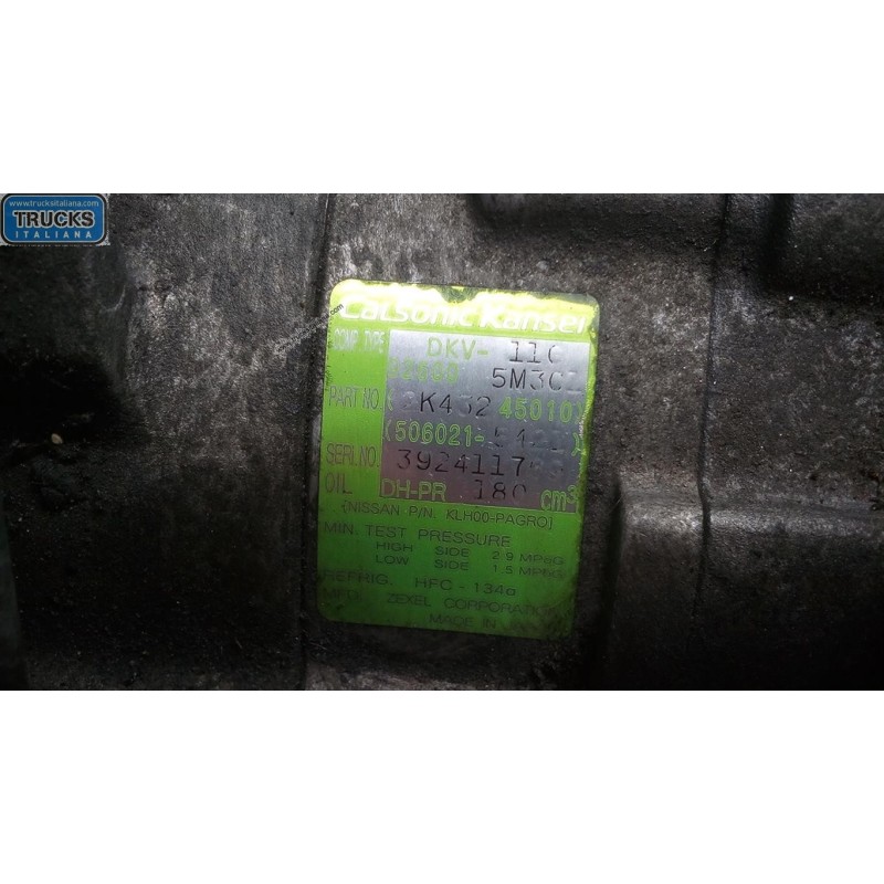 NISSAN AIR CONDITIONER COMPRESSOR NISSAN X-Trail 2001>2006 used