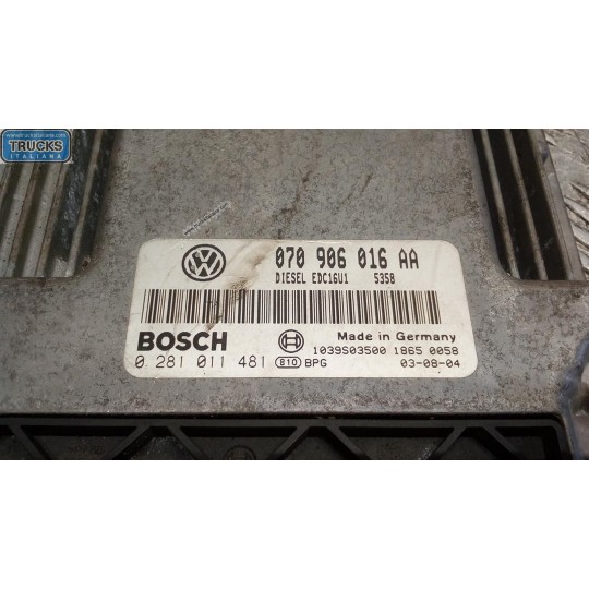 ENGINE UNIT VOLKSWAGEN Touareg 2002>2007 used