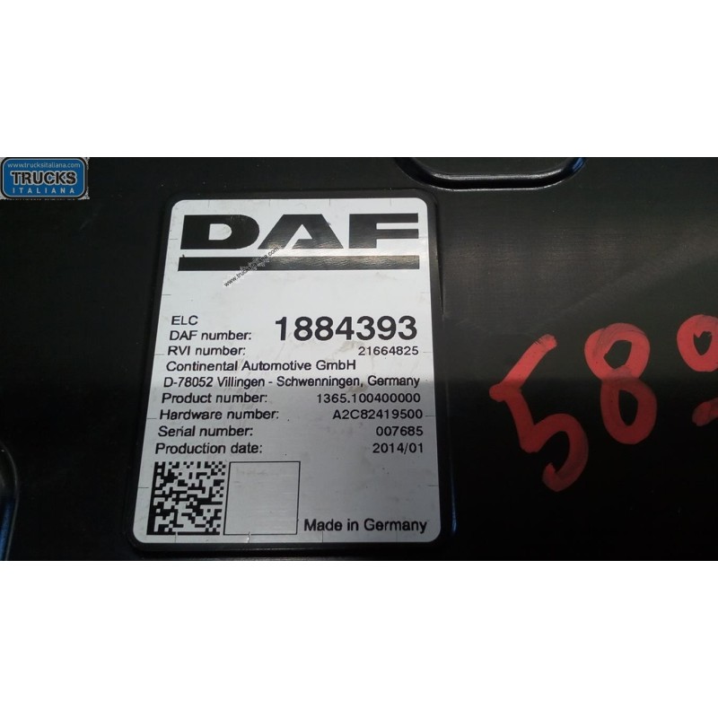 DAF CENTRALINE VARIE A DAF XF106 usato