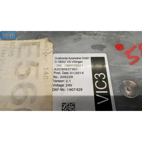 CENTRALINE VARIE B DAF XF106 usato