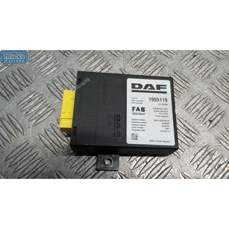 DAF VARIOUS CONTROL UNITS D  DAF XF106 used