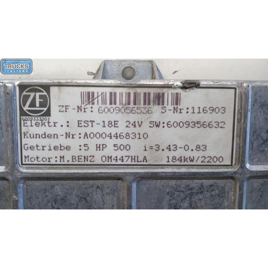 TRASMISSION UNIT MERCEDES BUS O405 BUS used