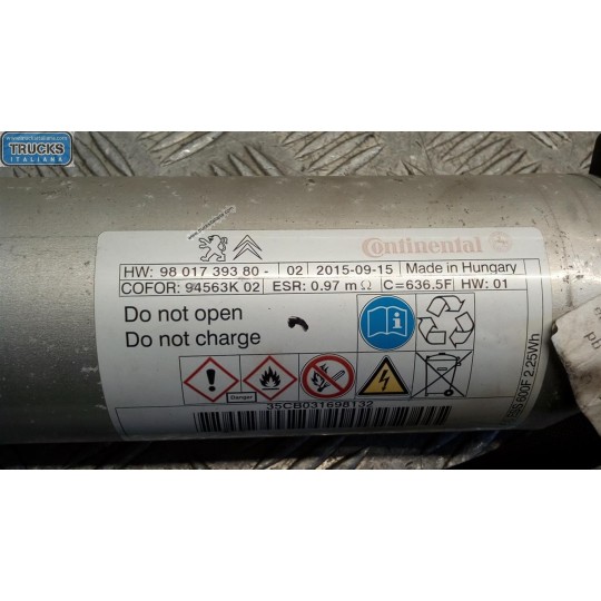 CONDENSATORE START E STOP PEUGEOT 308 2014>2017 used