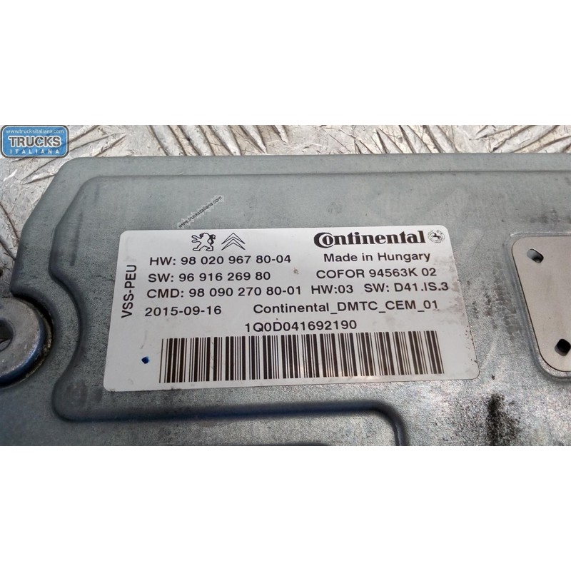 PEUGEOT VARIOUS CONTROL UNITS A  PEUGEOT 308 2014>2017 used