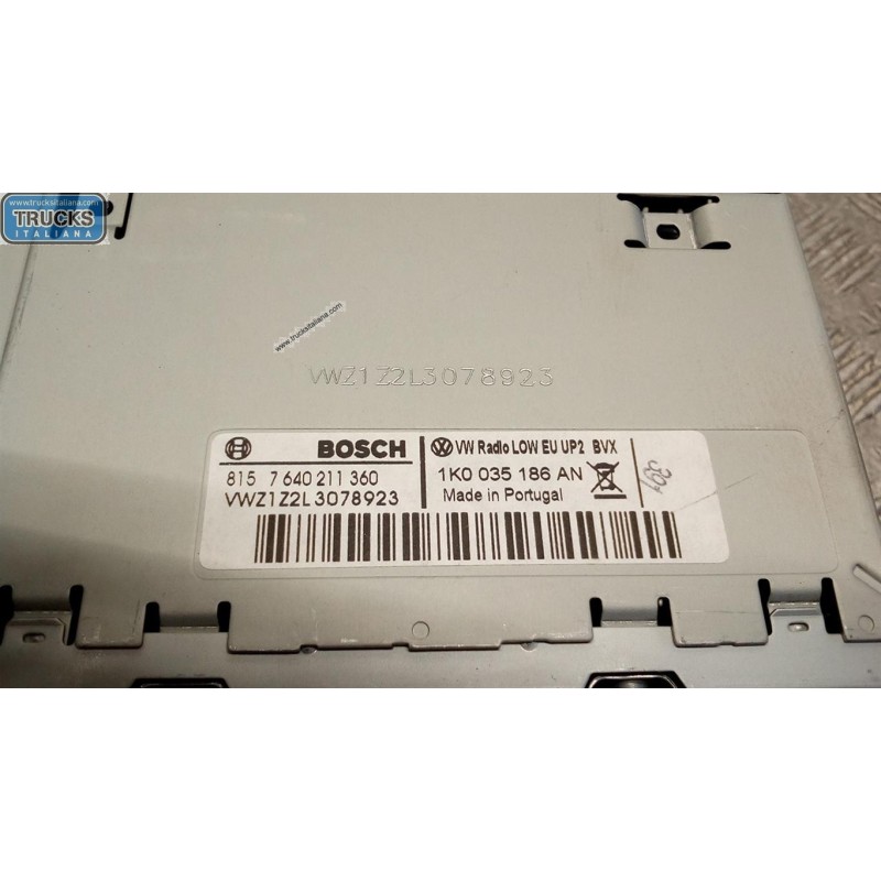 VOLKSWAGEN AUTORADIO VOLKSWAGEN Golf 6 2008>2012 usato