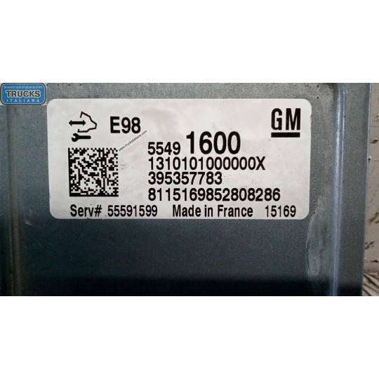 CENTRALINA MOTORE OPEL Astra J 2012>2015 usato