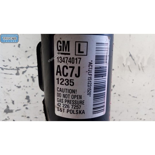 AMMORTIZZATORE ANTERIORE SINISTRO OPEL Astra J 2012>2015 usato