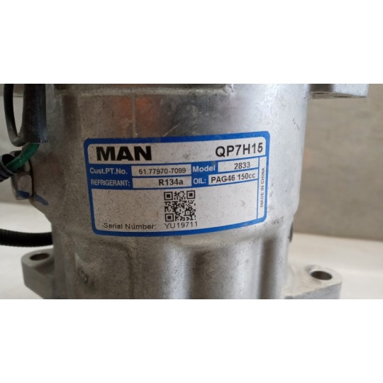 COMPRESSORE ARIA CONDIZIONATA MAN TGX euro 6 usato