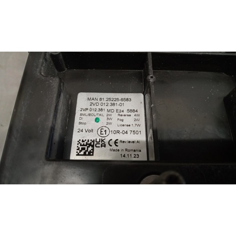 MAN FARO POST ESTERNO LED DESTRO MAN TGX euro 6 usato